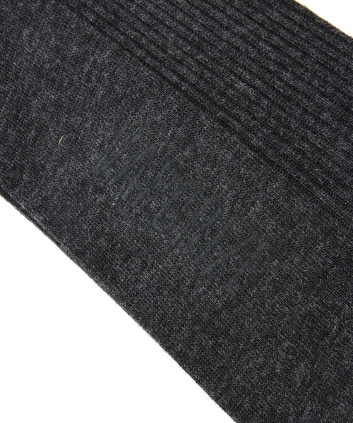BEAMS（ビームス）の「VAPORIZE / 2x2 RIB SOX（ソックス/靴下・メンズ・ブラック/ホワイト/チャコールグレー・ONE SIZE）」の19枚目の写真