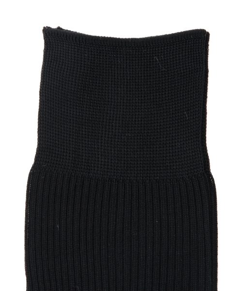 BEAMS（ビームス）の「VAPORIZE / 2x2 RIB SOX（ソックス/靴下・メンズ・ブラック/ホワイト/チャコールグレー・ONE SIZE）」の8枚目の写真
