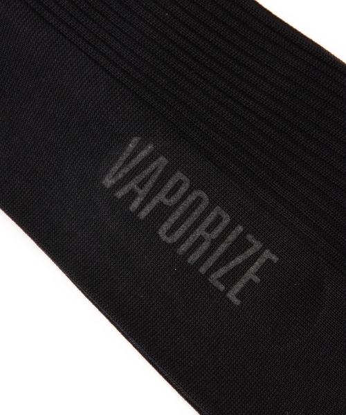 BEAMS（ビームス）の「VAPORIZE / 2x2 RIB SOX（ソックス/靴下・メンズ・ブラック/ホワイト/チャコールグレー・ONE SIZE）」の10枚目の写真