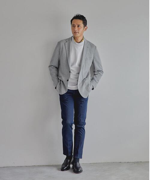 green label relaxing（グリーンレーベルリラクシング）の「＜green label relaxing＞ポンチ モックネック カットソー（Tシャツ/カットソー・メンズ・ロイヤルブルー/ライトグレー/ブラック・S/L/XL/M）」の9枚目の写真