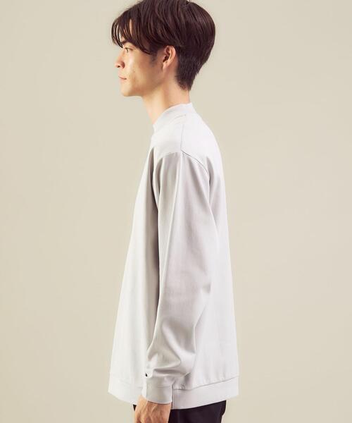 green label relaxing（グリーンレーベルリラクシング）の「＜green label relaxing＞ポンチ モックネック カットソー（Tシャツ/カットソー・メンズ・ロイヤルブルー/ライトグレー/ブラック・S/L/XL/M）」の5枚目の写真