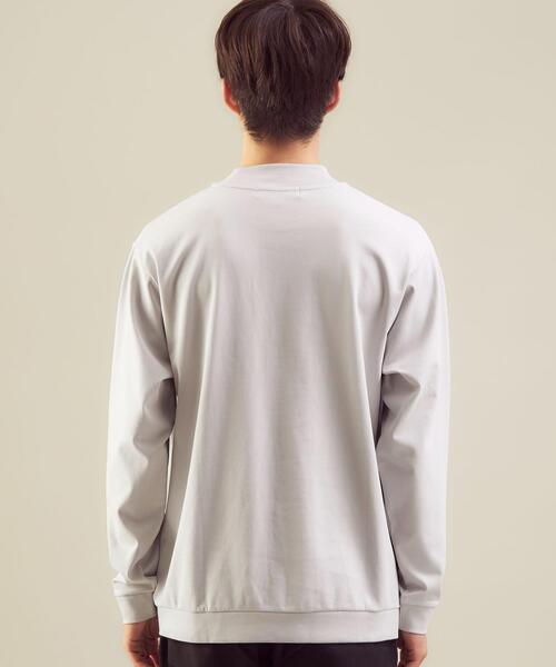 green label relaxing（グリーンレーベルリラクシング）の「＜green label relaxing＞ポンチ モックネック カットソー（Tシャツ/カットソー・メンズ・ロイヤルブルー/ライトグレー/ブラック・S/L/XL/M）」の7枚目の写真