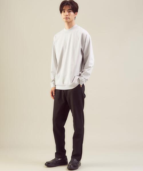 green label relaxing（グリーンレーベルリラクシング）の「＜green label relaxing＞ポンチ モックネック カットソー（Tシャツ/カットソー・メンズ・ロイヤルブルー/ライトグレー/ブラック・S/L/XL/M）」の12枚目の写真