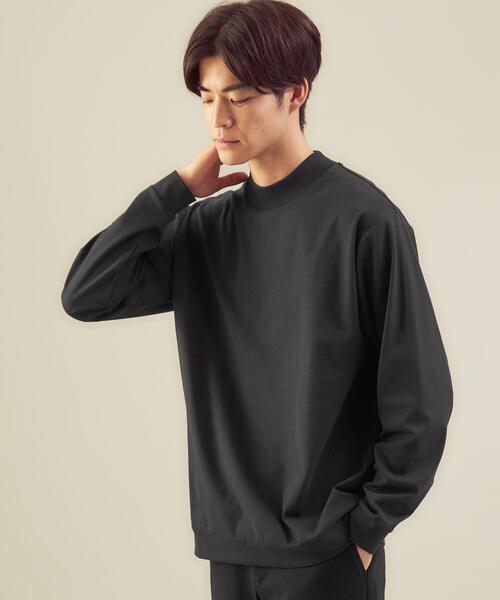 green label relaxing（グリーンレーベルリラクシング）の「＜green label relaxing＞ポンチ モックネック カットソー（Tシャツ/カットソー・メンズ・ロイヤルブルー/ライトグレー/ブラック・S/L/XL/M）」の13枚目の写真