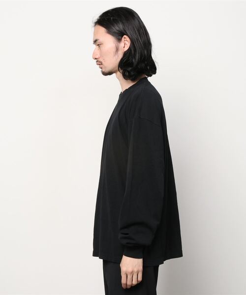 LOS ANGELES APPAREL（ロサンゼルスアパレル）の「LOS ANGELS APPAREL 6.5oz ガーメントダイロングＴシャツ（Tシャツ/カットソー・メンズ・ホワイト/ブラック/ホワイト系その他/グリーン系その他/オレンジ/コバルトブルー/ネイビー・SMALL/MEDIUM/LARGE/X-LARGE）」の8枚目の写真