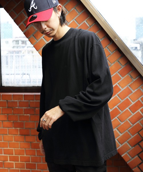 LOS ANGELES APPAREL（ロサンゼルスアパレル）の「LOS ANGELS APPAREL 6.5oz ガーメントダイロングＴシャツ（Tシャツ/カットソー・メンズ・ホワイト/ブラック/ホワイト系その他/グリーン系その他/オレンジ/コバルトブルー/ネイビー・SMALL/MEDIUM/LARGE/X-LARGE）」の15枚目の写真