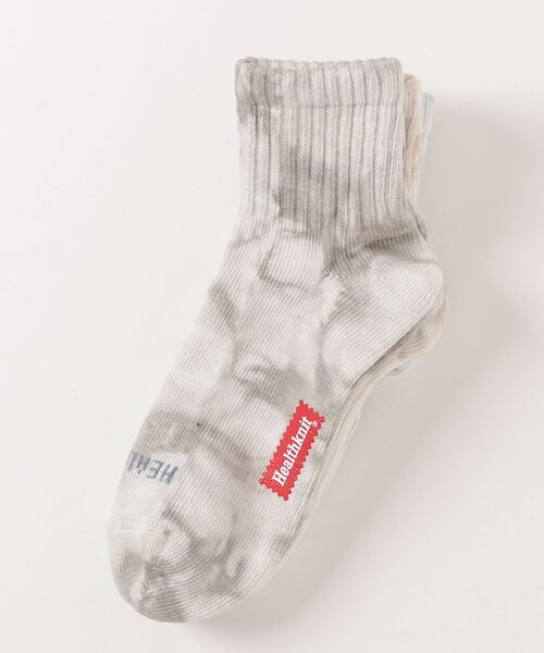 Healthknit（ヘルスニット）の「【Healthknit】タイダイアンクルソックス（ソックス/靴下・メンズ・その他/その他2/その他3・FREE/S）」の3枚目の写真