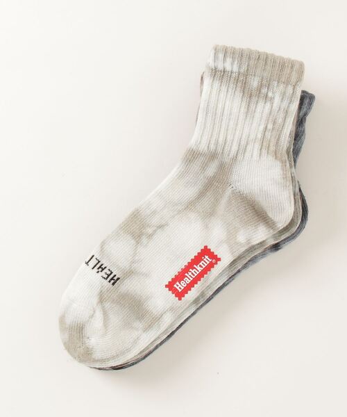 Healthknit（ヘルスニット）の「【Healthknit】タイダイアンクルソックス（ソックス/靴下・メンズ・その他/その他2/その他3・FREE/S）」の2枚目の写真