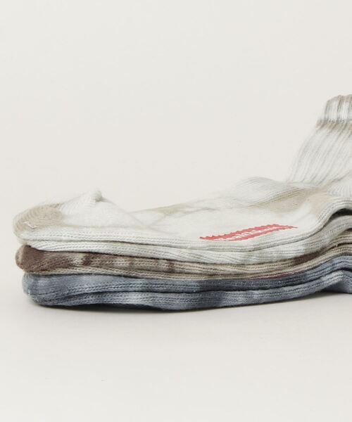 Healthknit（ヘルスニット）の「【Healthknit】タイダイアンクルソックス（ソックス/靴下・メンズ・その他/その他2/その他3・FREE/S）」の4枚目の写真