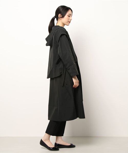 ehka sopo（エヘカソポ）の「フェイクレイヤードコート（その他アウター・レディース・ブラック/ベージュ/カーキ・ﾌﾘ-）」の5枚目の写真