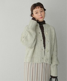 【MIJEONG PARK/ミジョン・パーク】MELANGE KNIT C/D:カーディガン
