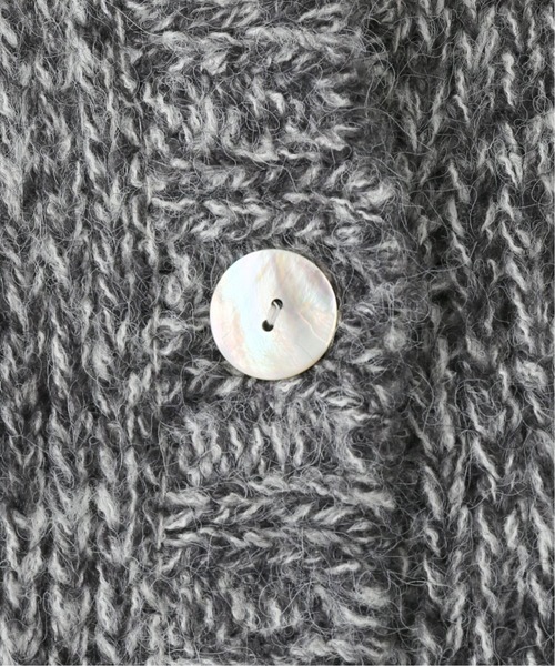 JOURNAL STANDARD relume(ジャーナルスタンダード レリューム)の「【MIJEONG PARK/ミジョン・パーク】MELANGE KNIT C/D:カーディガン(カーディガン/ボレロ・レディース・モスグリーン/グレー・MEDIUM)」の15枚目の写真