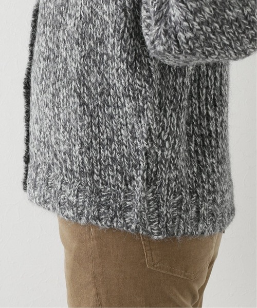 JOURNAL STANDARD relume(ジャーナルスタンダード レリューム)の「【MIJEONG PARK/ミジョン・パーク】MELANGE KNIT C/D:カーディガン(カーディガン/ボレロ・レディース・モスグリーン/グレー・MEDIUM)」の14枚目の写真