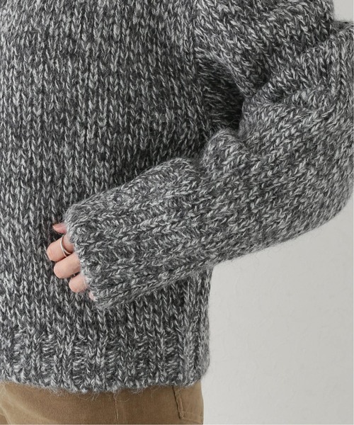 JOURNAL STANDARD relume(ジャーナルスタンダード レリューム)の「【MIJEONG PARK/ミジョン・パーク】MELANGE KNIT C/D:カーディガン(カーディガン/ボレロ・レディース・モスグリーン/グレー・MEDIUM)」の13枚目の写真