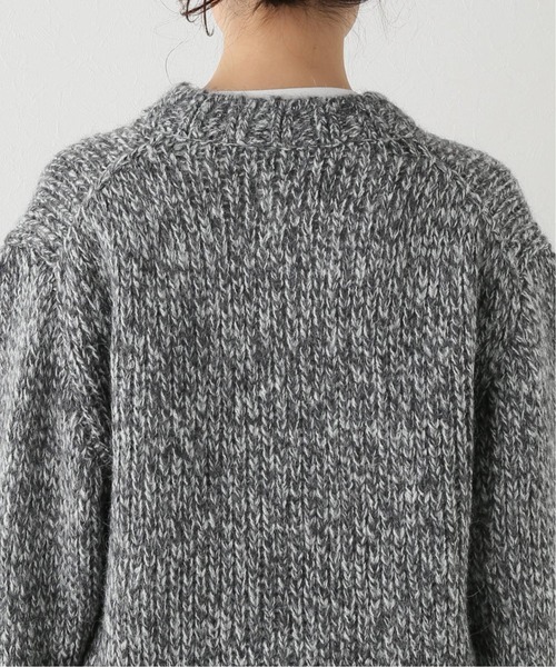 JOURNAL STANDARD relume(ジャーナルスタンダード レリューム)の「【MIJEONG PARK/ミジョン・パーク】MELANGE KNIT C/D:カーディガン(カーディガン/ボレロ・レディース・モスグリーン/グレー・MEDIUM)」の11枚目の写真