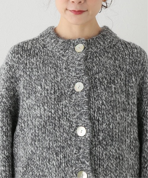 JOURNAL STANDARD relume(ジャーナルスタンダード レリューム)の「【MIJEONG PARK/ミジョン・パーク】MELANGE KNIT C/D:カーディガン(カーディガン/ボレロ・レディース・モスグリーン/グレー・MEDIUM)」の10枚目の写真