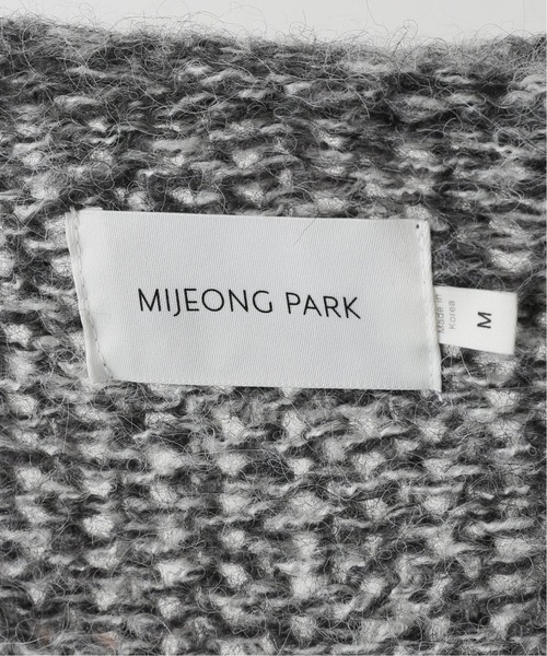JOURNAL STANDARD relume(ジャーナルスタンダード レリューム)の「【MIJEONG PARK/ミジョン・パーク】MELANGE KNIT C/D:カーディガン(カーディガン/ボレロ・レディース・モスグリーン/グレー・MEDIUM)」の16枚目の写真