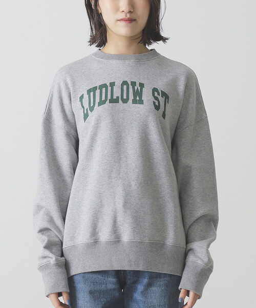 BEAMS LIGHTS(ビームスライツ)の「BEAMS LIGHTS × 長屋なぎさ / ロゴ スウェット(スウェット・レディース・グレー/グリーン・ONE SIZE)」の16枚目の写真