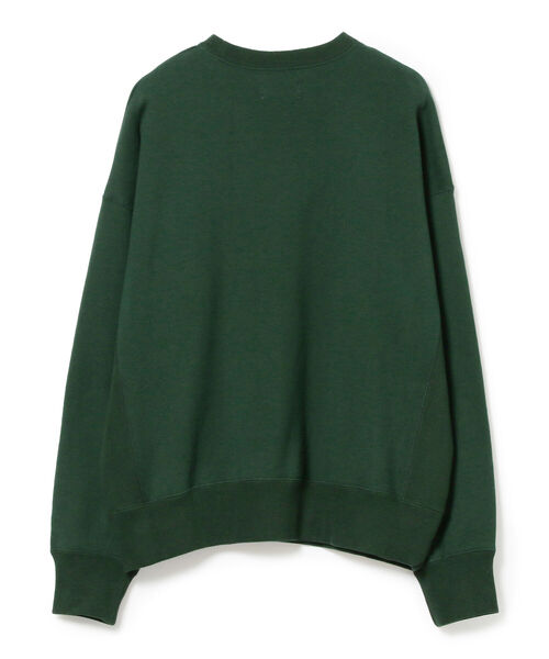 BEAMS LIGHTS(ビームスライツ)の「BEAMS LIGHTS × 長屋なぎさ / ロゴ スウェット(スウェット・レディース・グレー/グリーン・ONE SIZE)」の6枚目の写真