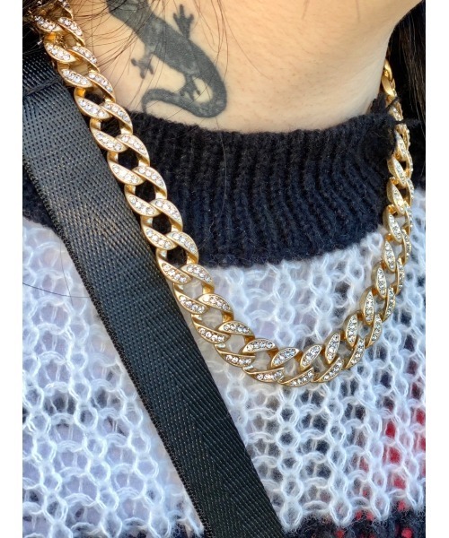 XU（エックスユー）の「【XU/エックスユー】damage border knit/ニット ダメージ ダメージニット ボーダーニット ボーダー（ニット/セーター・メンズ・ブラック・ONE SIZE）」の12枚目の写真