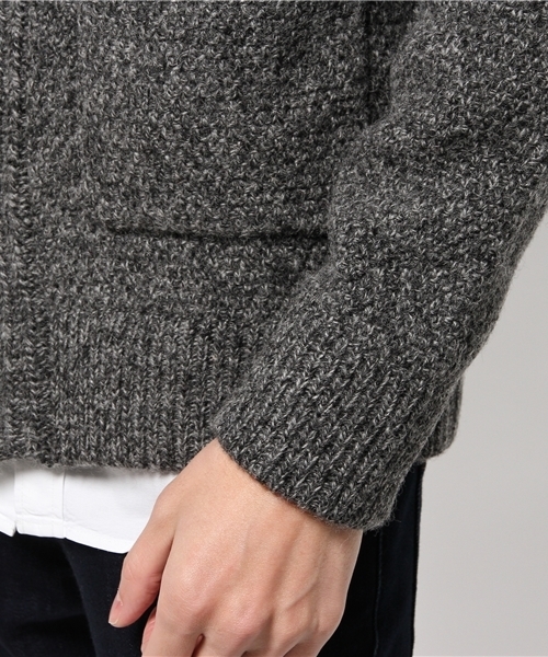 BAYFLOW（ベイフロー）の「BAYFLOW／シェットショールカーディガン（カーディガン/ボレロ・メンズ・グレー/ネイビー/オフホワイト・LARGE/SMALL/MEDIUM）」の5枚目の写真