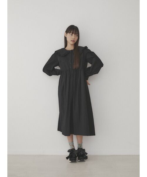 merry jenny(メリージェニー)の「リボンスニーカー(スニーカー・レディース・ブラック/アイボリー・SMALL/MEDIUM/LARGE)」の7枚目の写真