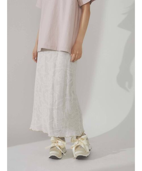 merry jenny(メリージェニー)の「リボンスニーカー(スニーカー・レディース・ブラック/アイボリー・SMALL/MEDIUM/LARGE)」の10枚目の写真