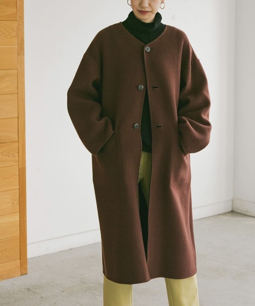 URBAN RESEARCH（アーバンリサーチ）の「バイカラーリバーノーカラー