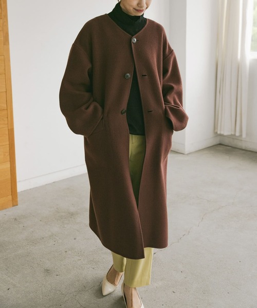 URBAN RESEARCH（アーバンリサーチ）の「バイカラーリバーノーカラー