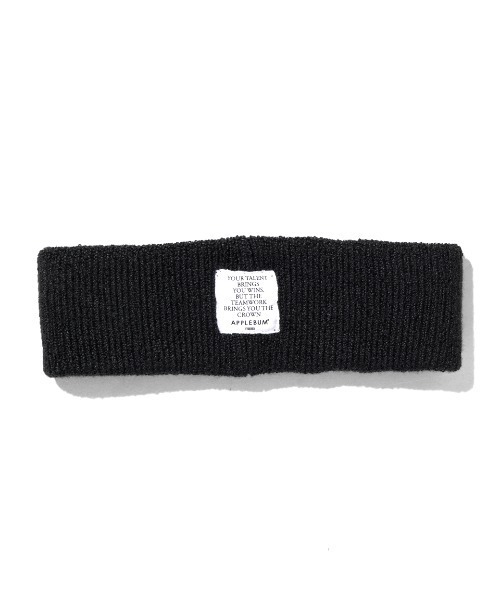 APPLEBUM(アップルバム)の「Sustainable SJ Logo Head Band(ニットキャップ/ビーニー・メンズ・ブラック/ターコイズブルー・FREE)」の13枚目の写真