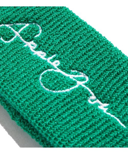 APPLEBUM(アップルバム)の「Sustainable SJ Logo Head Band(ニットキャップ/ビーニー・メンズ・ブラック/ターコイズブルー・FREE)」の20枚目の写真