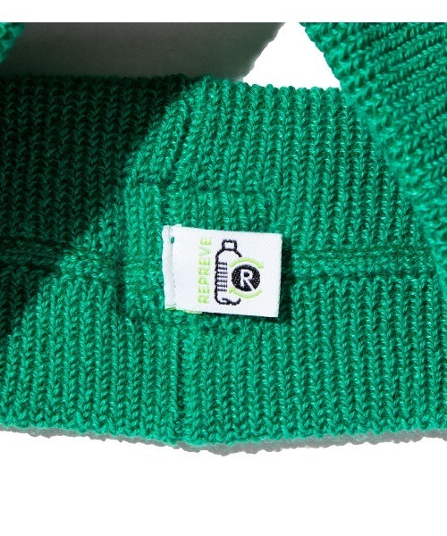 APPLEBUM(アップルバム)の「Sustainable SJ Logo Head Band(ニットキャップ/ビーニー・メンズ・ブラック/ターコイズブルー・FREE)」の12枚目の写真