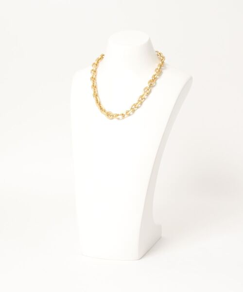 PBLIM（ページボーイリム）の「【PAGEBOYLIM】ボリュームチェーンネックレス（ネックレス・レディース・シルバー/ゴールド・FREE）」の3枚目の写真