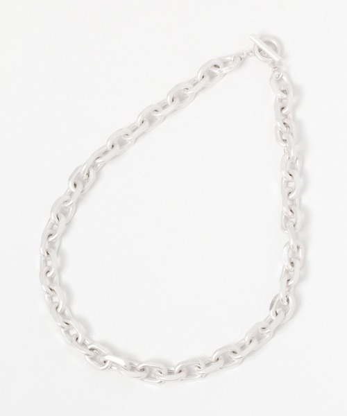 PBLIM（ページボーイリム）の「【PAGEBOYLIM】ボリュームチェーンネックレス（ネックレス・レディース・シルバー/ゴールド・FREE）」の8枚目の写真