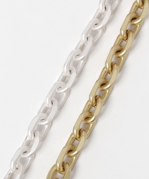 PBLIM（ページボーイリム）の「【PAGEBOYLIM】ボリュームチェーンネックレス（ネックレス・レディース・シルバー/ゴールド・FREE）」の12枚目の写真