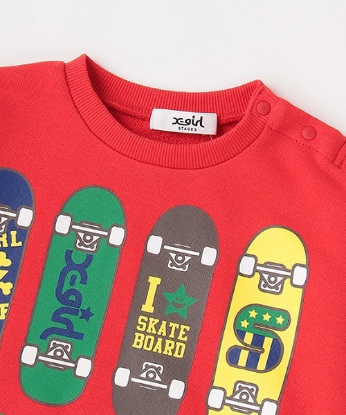 ︎X-girl stages kids スケートボード デッキ︎