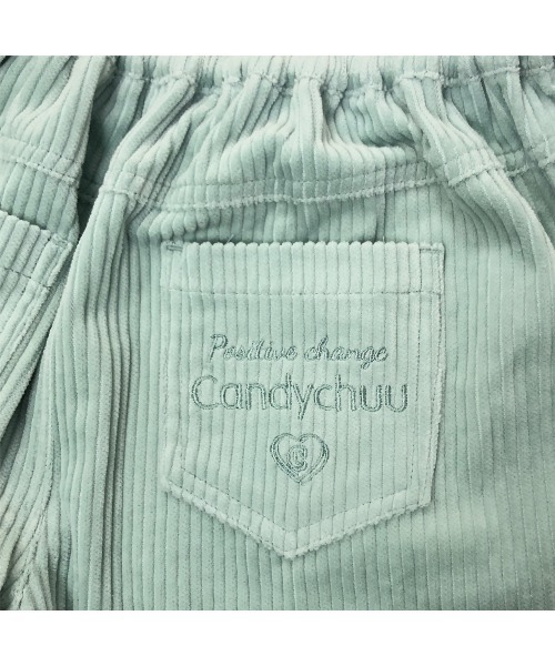 Candychuu（キャンディチュウ）の「太コールショートパンツ（その他パンツ・キッズ・ブラウン/ミント・SS/S/M/XXS）」の10枚目の写真