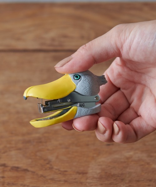 BIRTHDAY BAR（バースデイバー）の「ステープラー（ホッチキス） ハシビロコウ（ステーショナリー・レディース・グレー・フリー）」の4枚目の写真