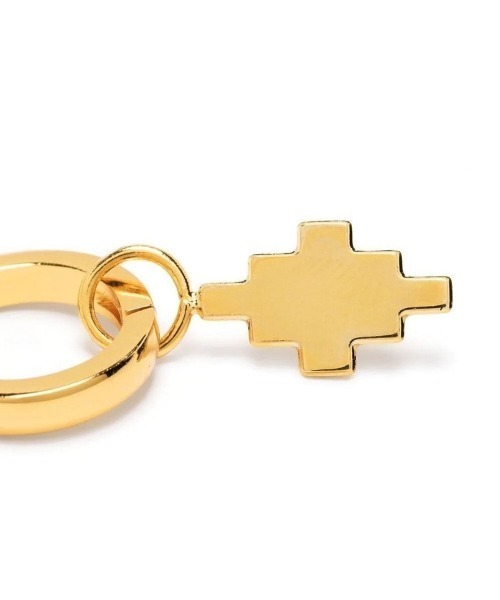 MARCELO BURLON（マルセロ・バーロン）の「【MARCELO BURLON】CROSS PENDANT EARRINGS（ピアス（両耳用）・メンズ・シルバー/ゴールド・F）」の6枚目の写真