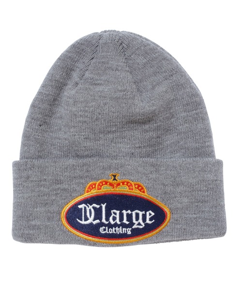 XLARGE(エクストララージ)の「CROWN CUFF BEANIE(ニットキャップ/ビーニー・メンズ・ブラック/ブラウン/アッシュ・ONE SIZE)」の5枚目の写真