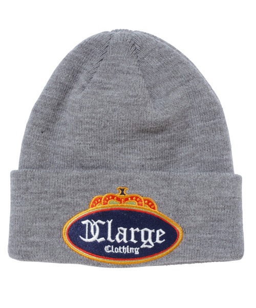 XLARGE(エクストララージ)の「CROWN CUFF BEANIE(ニットキャップ/ビーニー・メンズ・ブラック/ブラウン/アッシュ・ONE SIZE)」の9枚目の写真