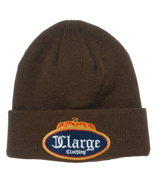 XLARGE(エクストララージ)の「CROWN CUFF BEANIE(ニットキャップ/ビーニー・メンズ・ブラック/ブラウン/アッシュ・ONE SIZE)」の8枚目の写真