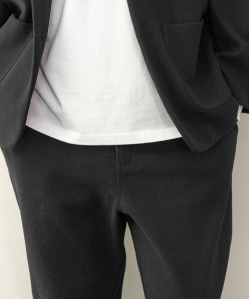 B.I.D.(ビーアイディー)の「《フェイクウール》 ワイドテーパード シェフパンツ(その他パンツ・メンズ・ブラック/オートミール/ベージュ系/パープル系・M/LL/L)」の7枚目の写真