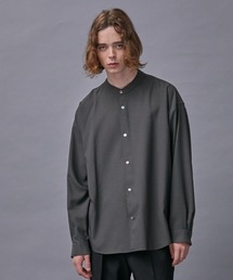 PUBLIC TOKYO | コンフォートリラックスバンドカラーシャツ(シャツ/ブラウス)
