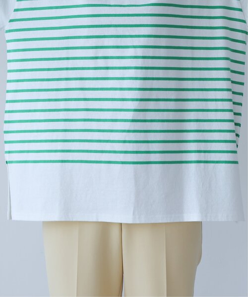 frames RAY CASSIN(フレームスレイカズン)の「ビッグパネルボーダーTシャツ(Tシャツ/カットソー・レディース・ブラック/ピンク/イエロー/グリーン/ネイビー系・FREE)」の22枚目の写真