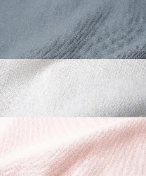 coen(コーエン)の「ヘビー裏毛Vネックスウェット(スウェット・レディース・ダークグレー/ナチュラル/ライトピンク・MEDIUM/LARGE)」の18枚目の写真