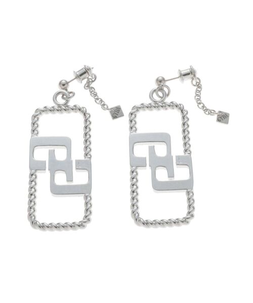 GYDA（ジェイダ）の「JEYSUS GG RACTANGLEピアス（ピアス（両耳用）・レディース・シルバー/ゴールド・FREE）」の7枚目の写真