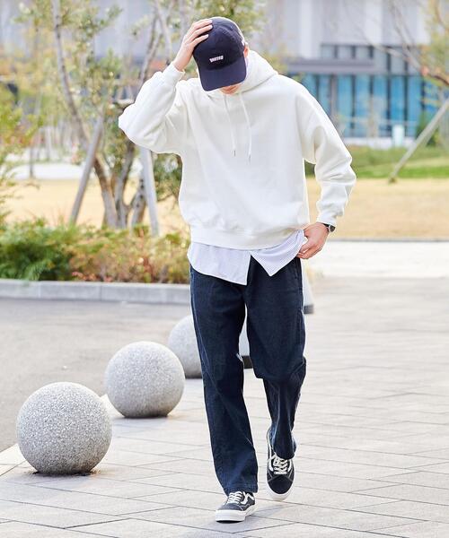 green label relaxing(グリーンレーベルリラクシング)の「コットン/ポリウレタン デニム PLAY PANTS パンツ -ウォッシャブル-(デニムパンツ・メンズ・ホワイト/ネイビー・S/M/L/XL)」の6枚目の写真