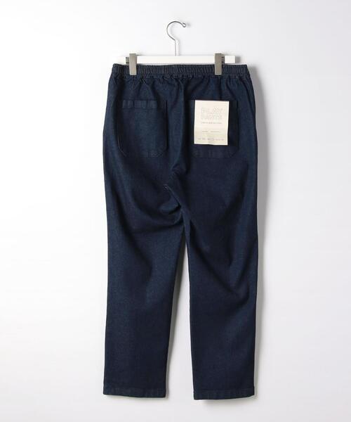 green label relaxing(グリーンレーベルリラクシング)の「コットン/ポリウレタン デニム PLAY PANTS パンツ -ウォッシャブル-(デニムパンツ・メンズ・ホワイト/ネイビー・S/M/L/XL)」の14枚目の写真