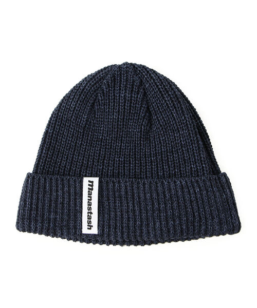 MANASTASH（マナスタッシュ）の「MANASTASH/マナスタッシュ　COTTON BEANIE コットンビーニー 7119037 ニットキャップ（ニットキャップ/ビーニー・メンズ・キナリ/ライム/インディゴブルー/グレー/ブラック・FREE）」の5枚目の写真